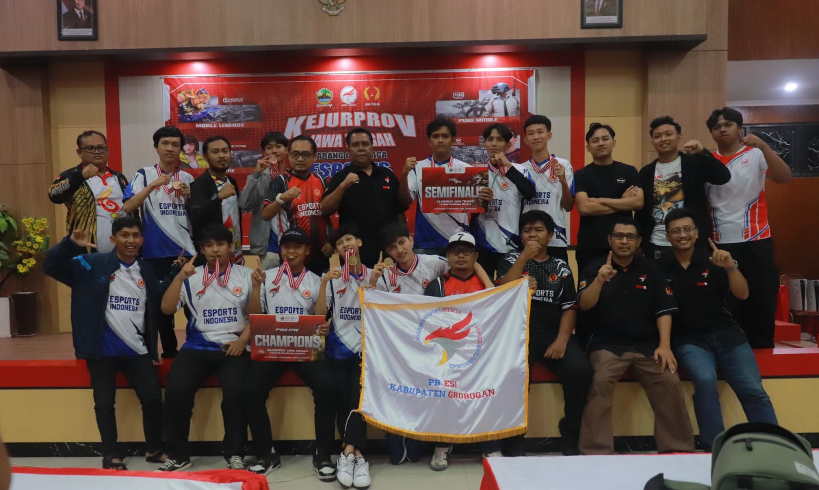 LOLOS PORPROV &ndash; Tim esprot Grobogan lolos dalam Porprov Jawa Tengah Tahun 2026 dalam merebutkan tike Porprov Jateng Tahun 2026.