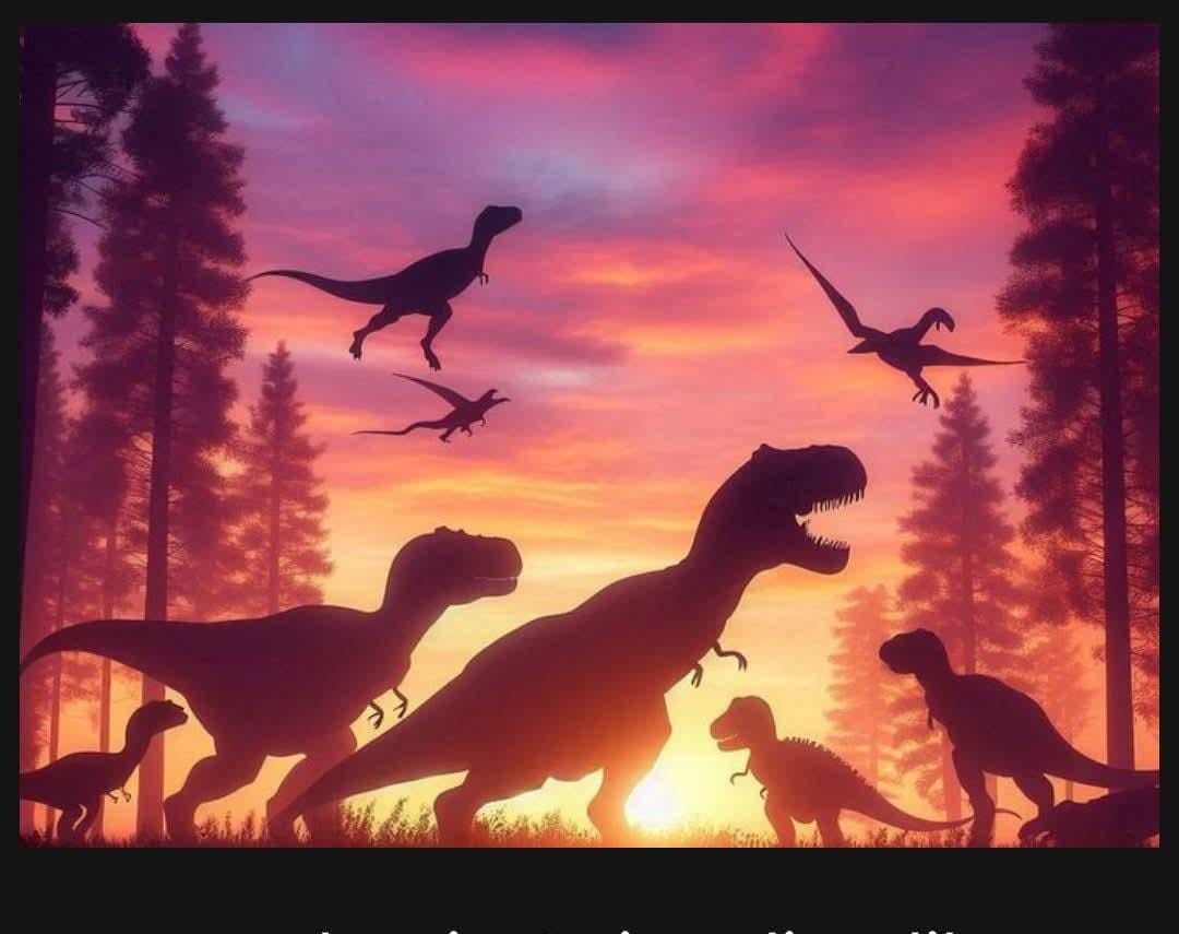 Ilustrasi Dinosaurus