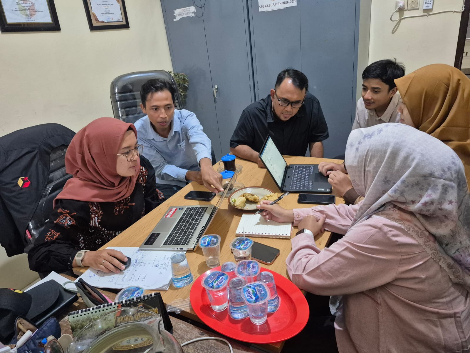 DISKUSI: Bawaslu, BRIN dan kampus akan melalukan penelitian bersama.