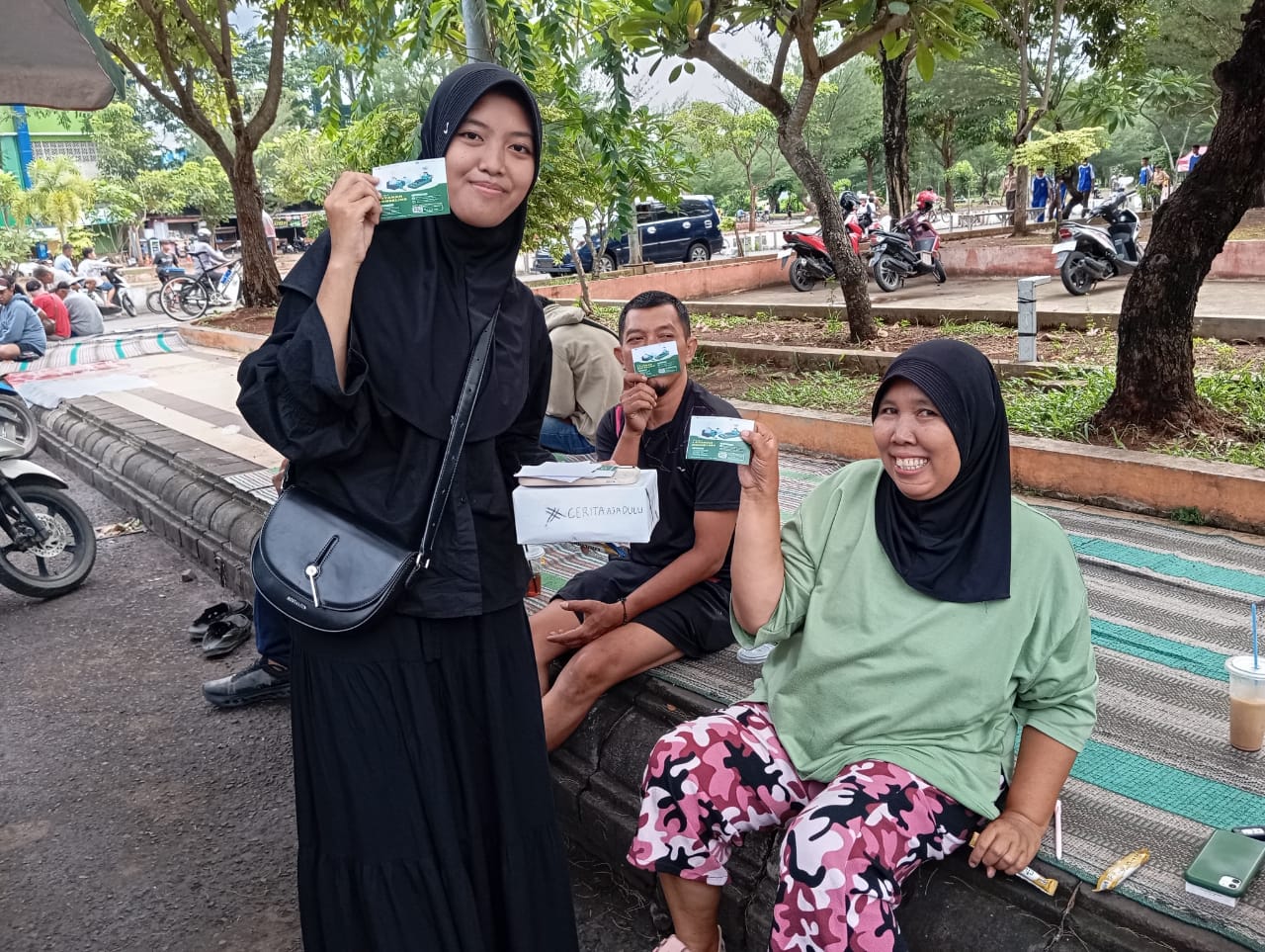 masyarakat Antusias mengikuti kegiatan dari mahasiswa UIN Kudus mengenai konseling (Kotak Curhat)