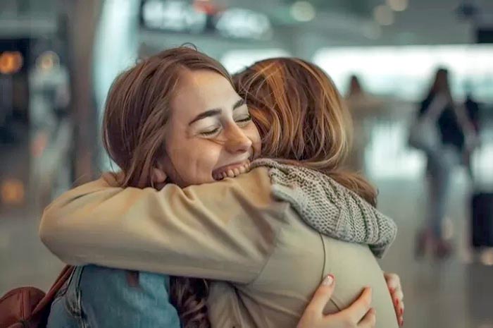 Ilustrasi orang berbuat baik