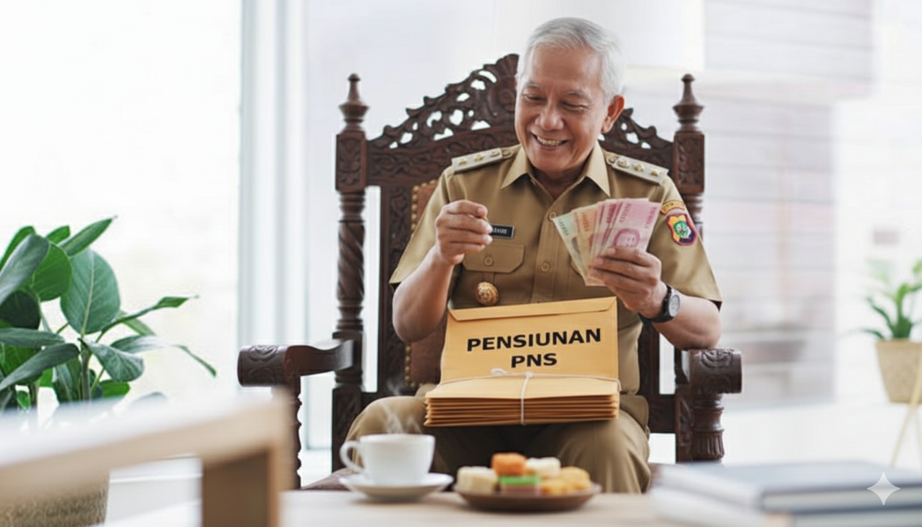 Ilustrasi pensiunan PNS
