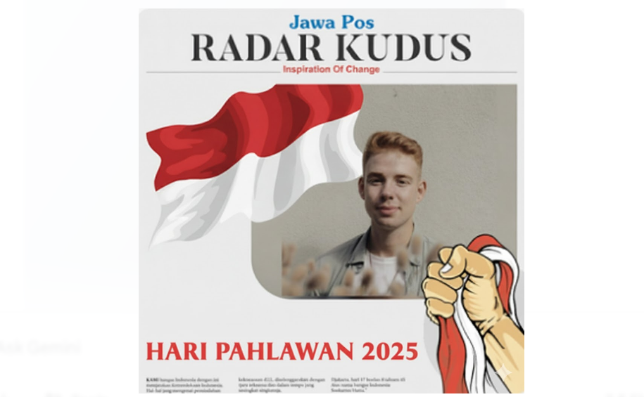 Twibbon HARI PAHLAWAN 2025