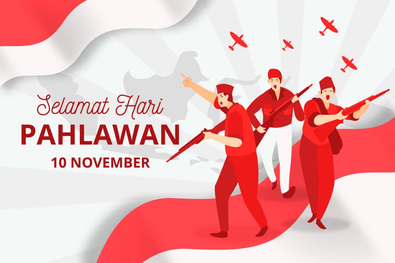 Ilustrasi Hari Pahlawan