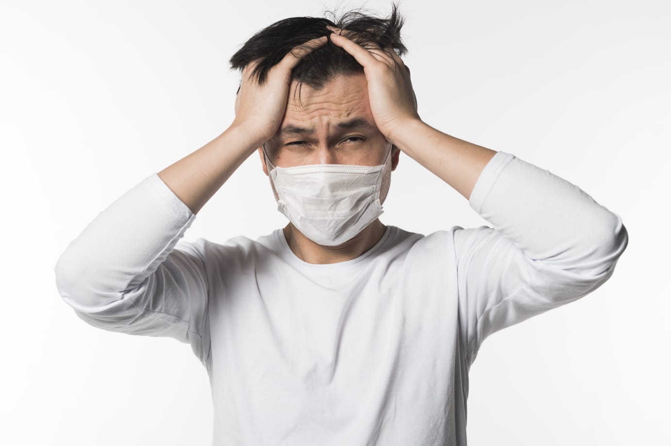 Ilustrasi orang terkena vertigo