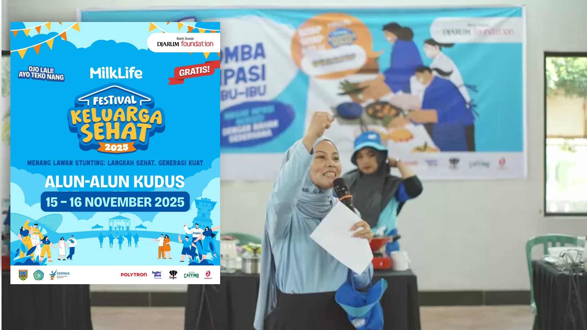 Puncak kegiatan akan digelar dalam Festival Keluarga Sehat 2025 bertema &ldquo;Menang Lawan Stunting; Langkah Sehat, Generasi Kuat&rdquo;.