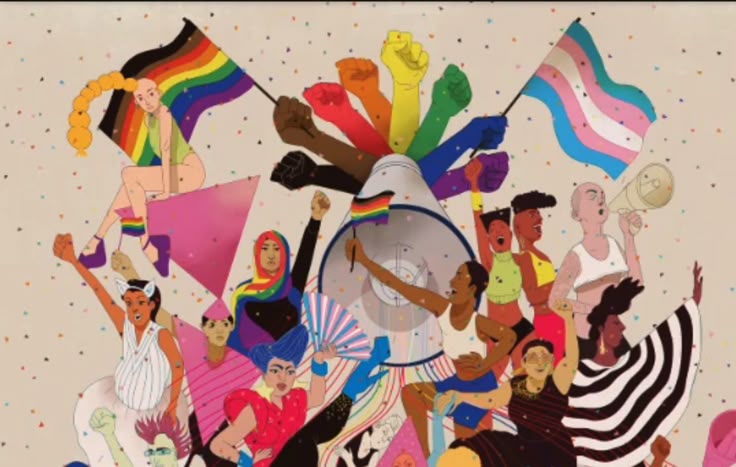 LGBT and their flag