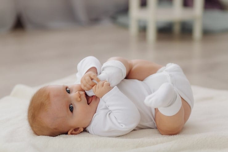 Potret ilustrasi bayi