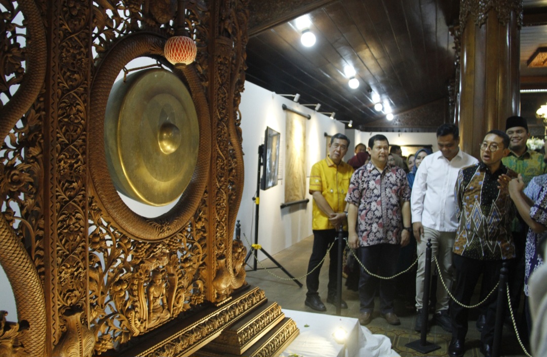 TERPUKAU: Karya Yayasan Rumah Kartini yang dipajang di Museum Kartini.