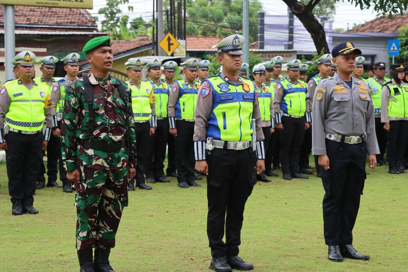 Polres Kudus Apel Operasi Zebra Candi 2025