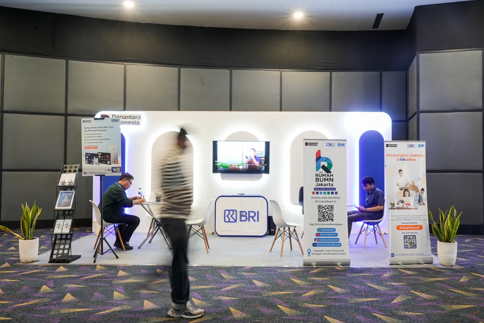 BRI turut berpartisipasi pada Produk Anak Bangsa Unggulan (PRABU) Expo 2025 yang digelar oleh Kementerian UMKM di Jakarta