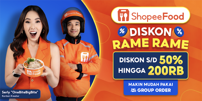 Saksikan video digital Diskon Rame Rame ShopeeFood berkolaborasi  dengan Serly @onebitebigbite di https://youtu.be/OSSH2NcnDnM