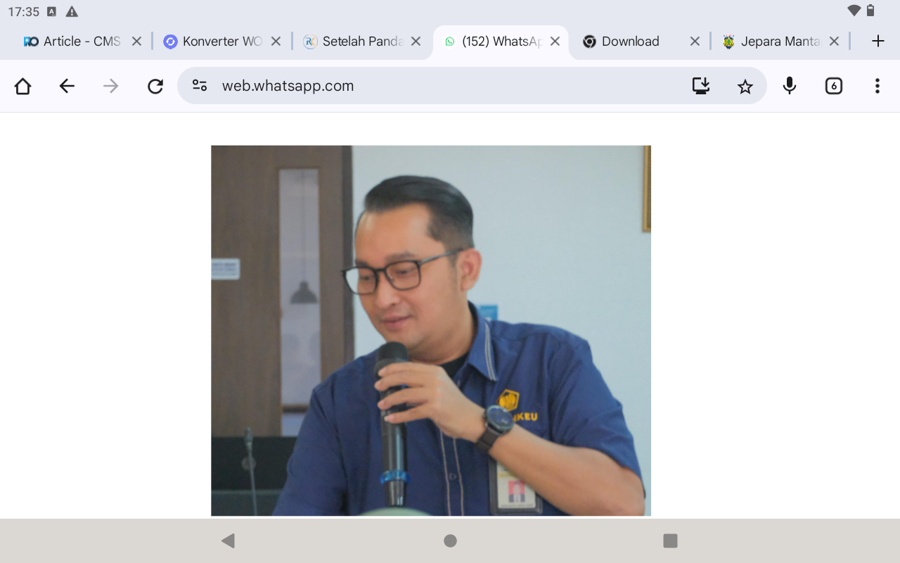Togar Anaro Lumban Tobing, Pegawai Direktorat Jenderal Pajak