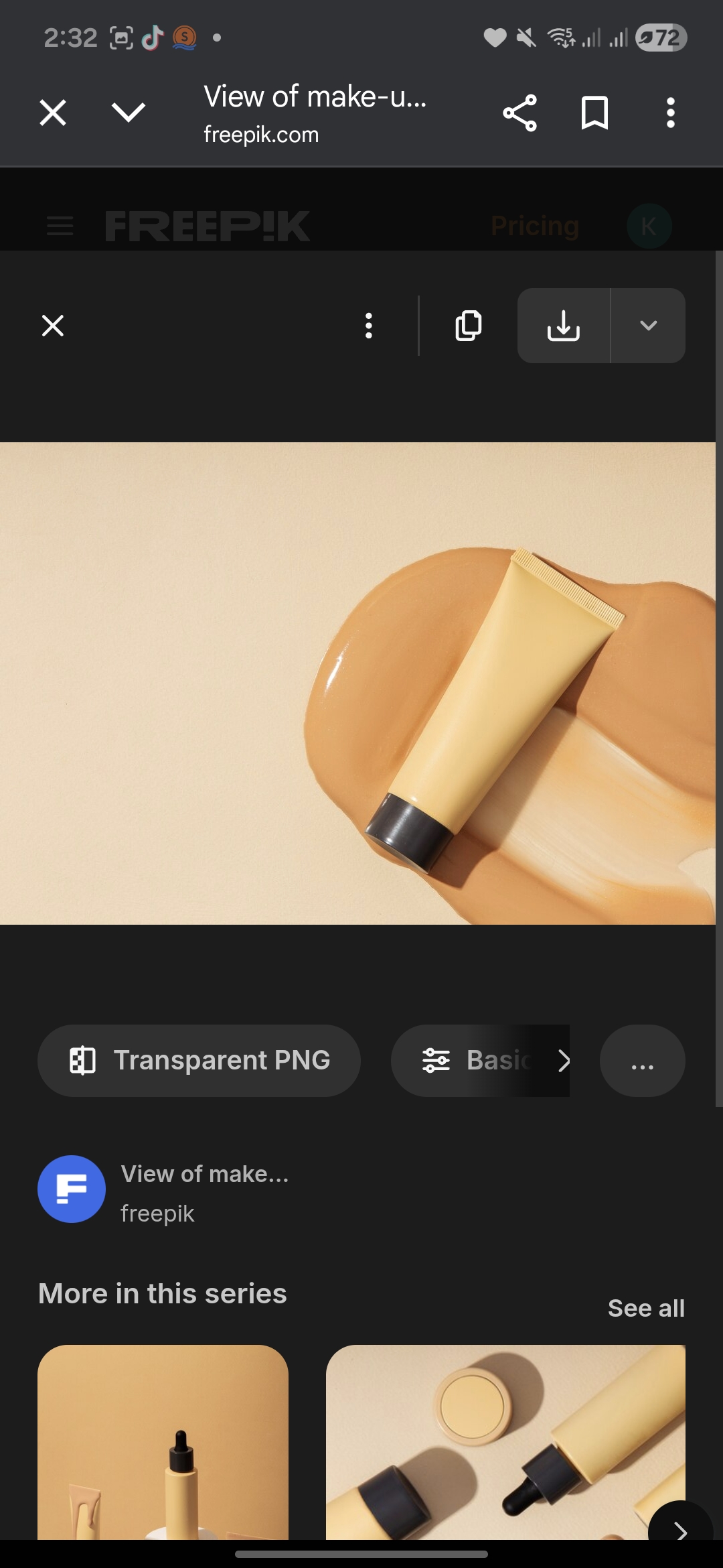 Ilustrasi Tinted Sunscreen