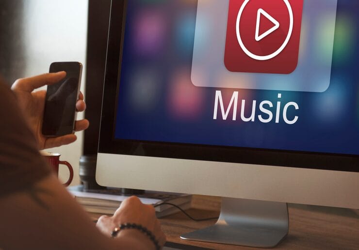 Ilustrasi YouTube music