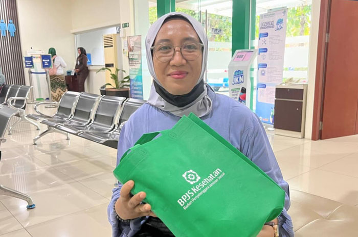 Siti Qomariya, warga Kecamatan Pamotan, Kabupaten Rembang.