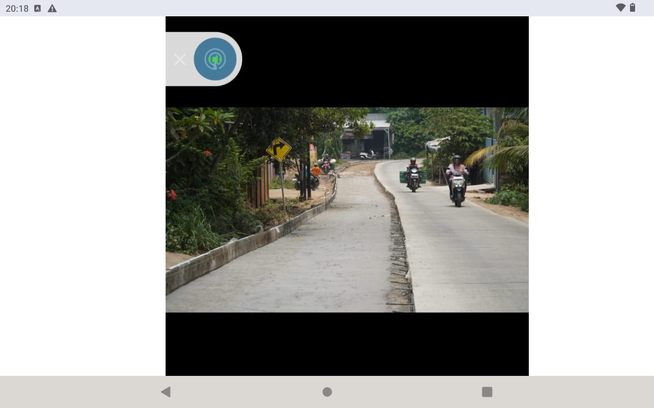 GENCAR: Potret pembetonan jalan Jepara.