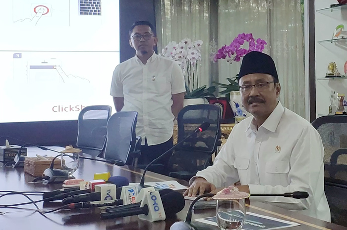Sekjen PBNU sekaligus Menteri Sosial (Mensos) Saifullah Yusuf.
