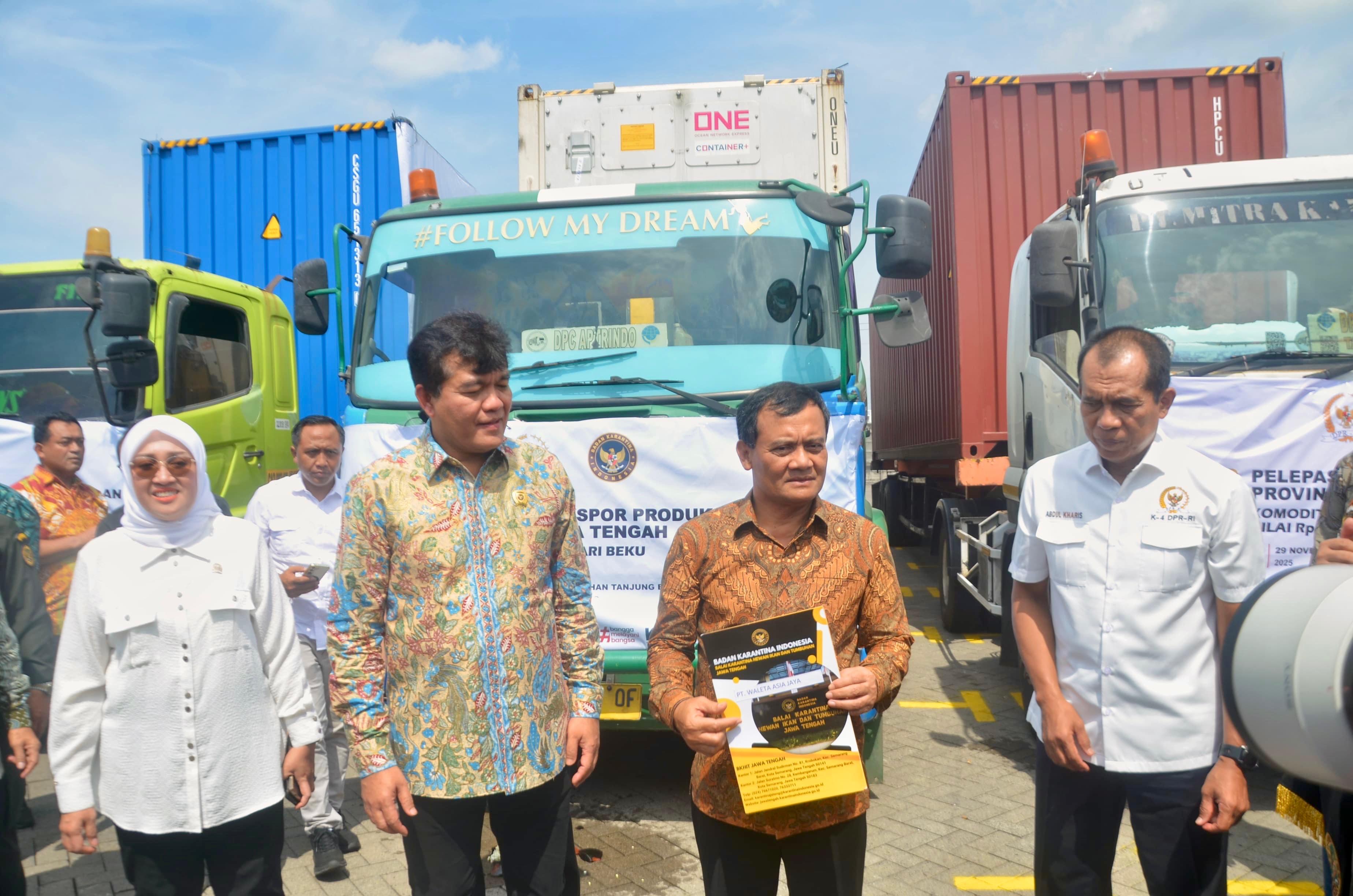 UMKM Jawa Tengah Berhasil Merambah Pasar Internasional, Gubernur Lepas Ekspor Senilai Rp 10,1 Miliar