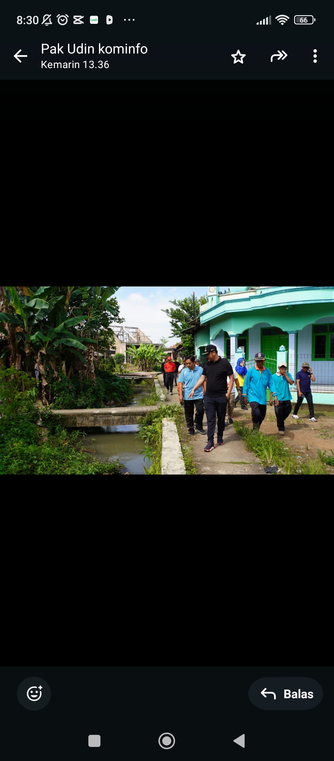 CEK: Bupati Jepara Witiarso Utomo turun langsung kondisi di lapangan untuk mengantisipasi bencana banjir.