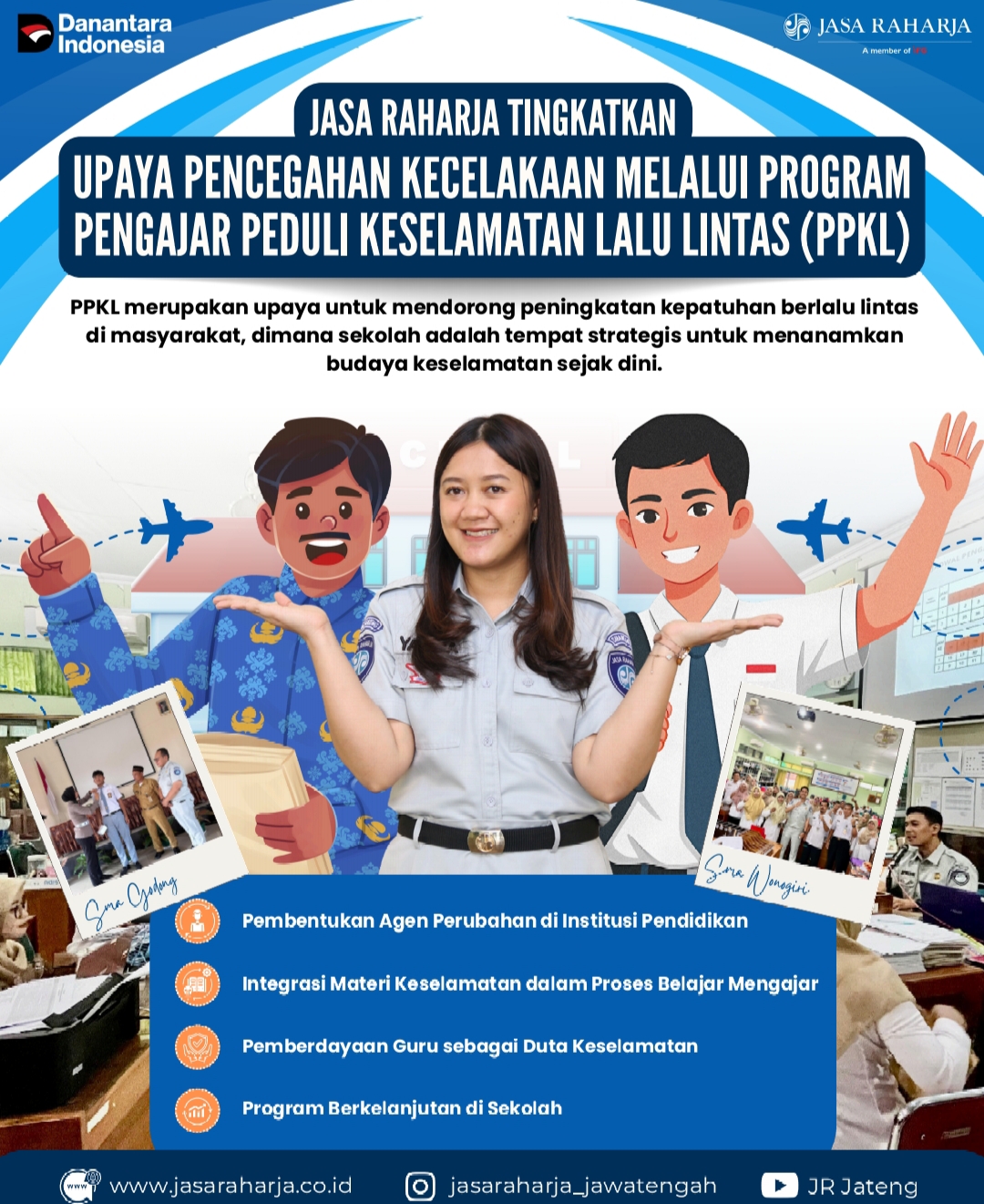 Jasa Raharja tingkatkan upaya pencegahan kecelakaan melalui program PPKL