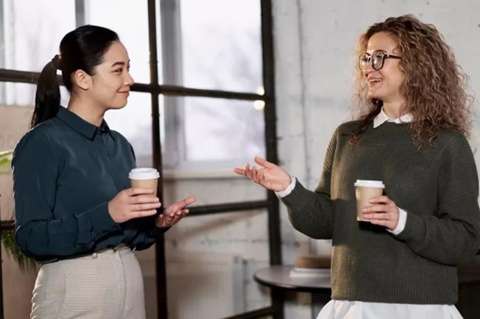 Ilustrasi orang yang percaya diri.