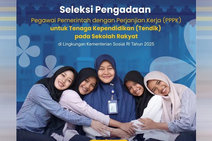 Seleksi PPPK Kemensos RI untuk Sekolah Rakyat