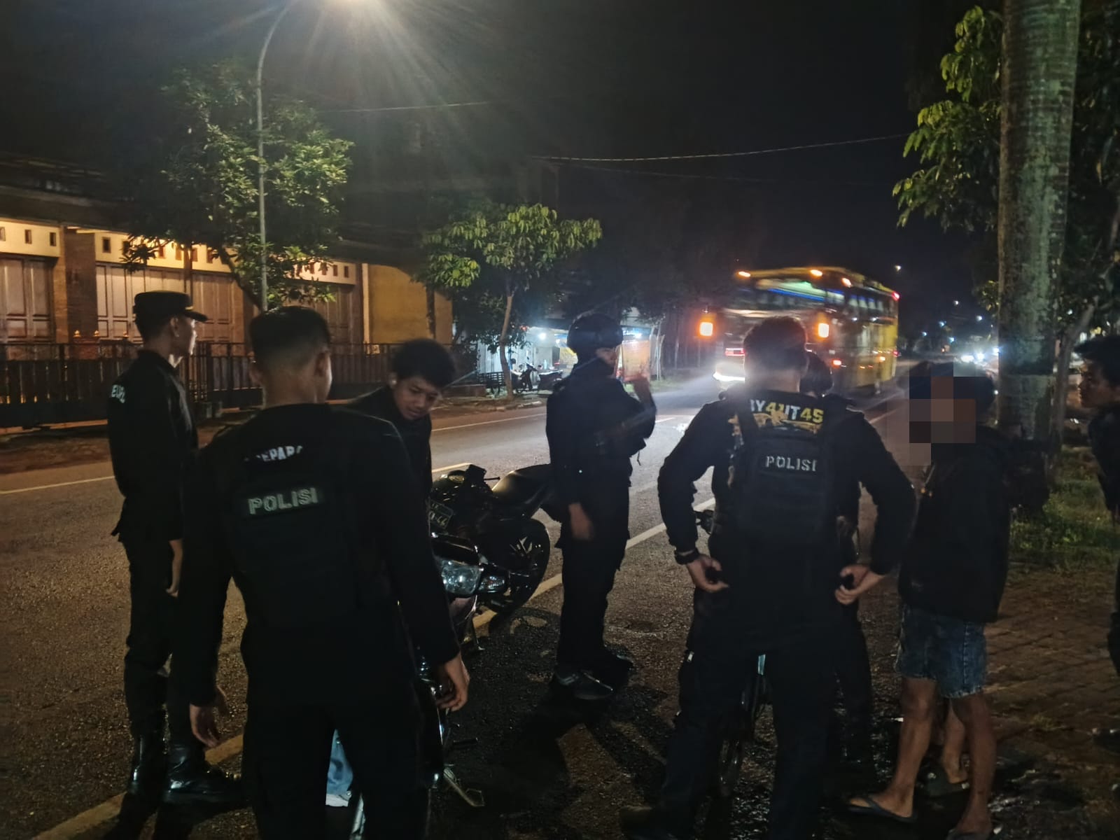 Aksi balap liar dibubarkan Polres Jepara