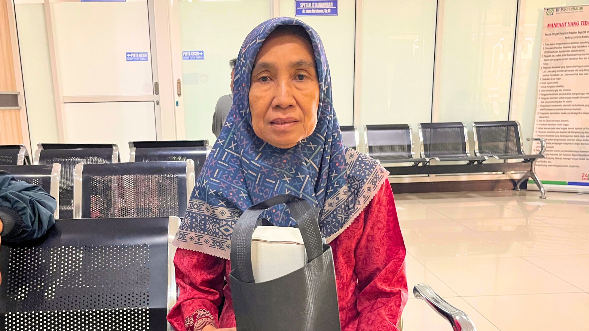 Potret Rumijah (60), warga Dukuh Ngrenteng, Desa Gemiring Lor, Kecamatan Nalumsari, Jepara merasakan langsung manfaat Program JKN