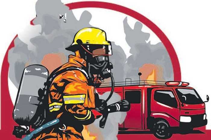 Ilustrasi kebakaran