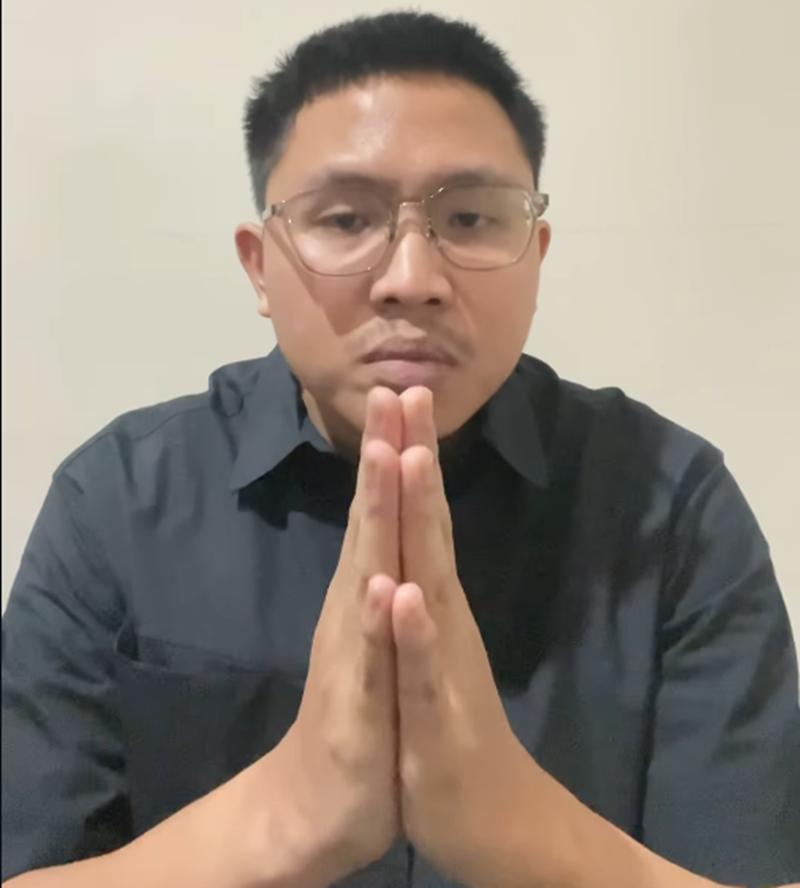 Adimas Firdaus alias Resbobb klarifikasi dan meminta maaf melalui postingan di IG