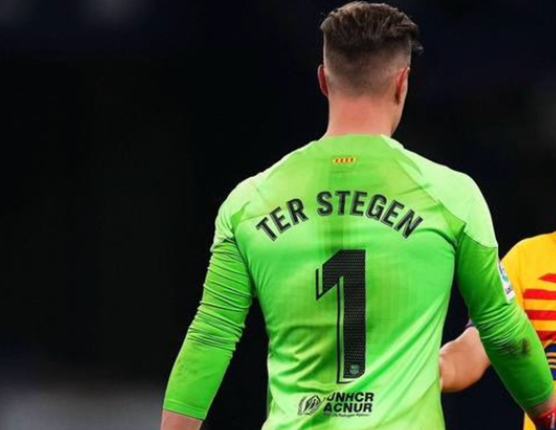 Marc-Andr&eacute; ter Stegen di Barcelona