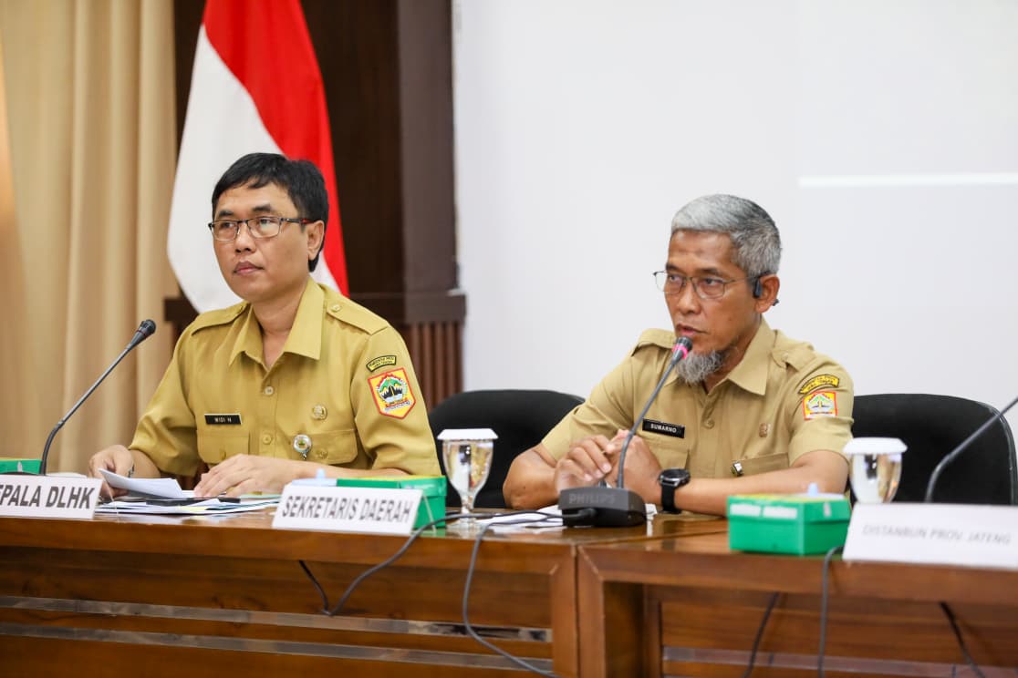 Sumarno, mewakili Gubernur Jawa Tengah Ahmad Luthfi dan Wakil Gubernur Taj Yasin Maimoen (Gus Yasin).