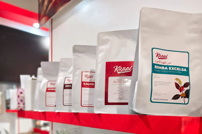 Kopi varietas Rimba Excelsa.