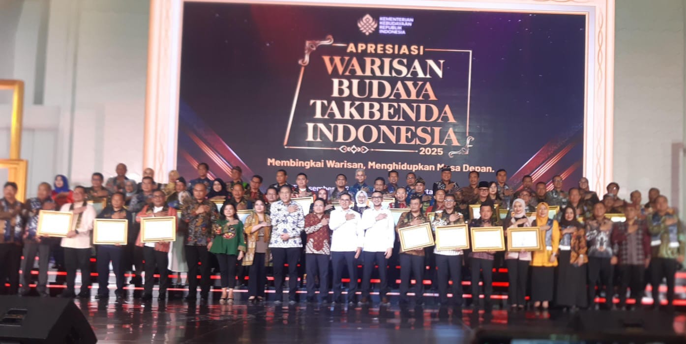 MEMBANGGAKAN: Jepara menjadi salah satu daerah yang menerima apresiasi WBTB pada 2025 di Jakarta.