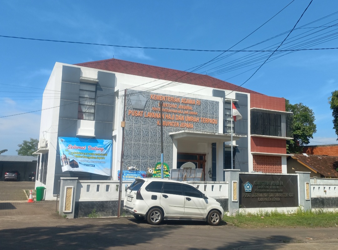 PELAYANAN PRIMA: Kantor Pusat Layanan Haji dan Umrah Terpadu Kemenag Kabupaten Jepara.