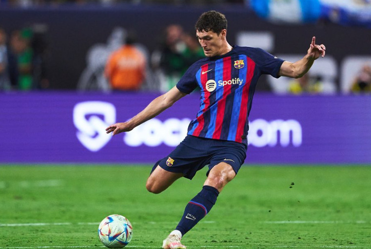 Pada menit ke-79, Sundulan Christensen menyambut umpan Frenkie de Jong merobek jala Guadalajara