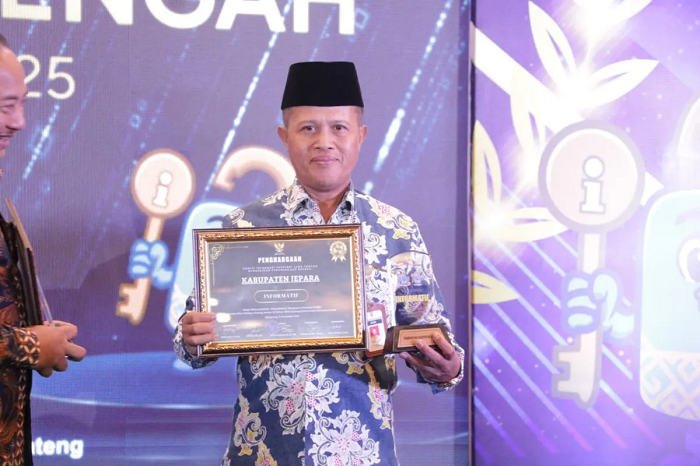 Staf Ahli Bupati Jepara Bidang Pembangunan, Kemasyarakatan, dan Sumber Daya Manusia Sridana Paminto.