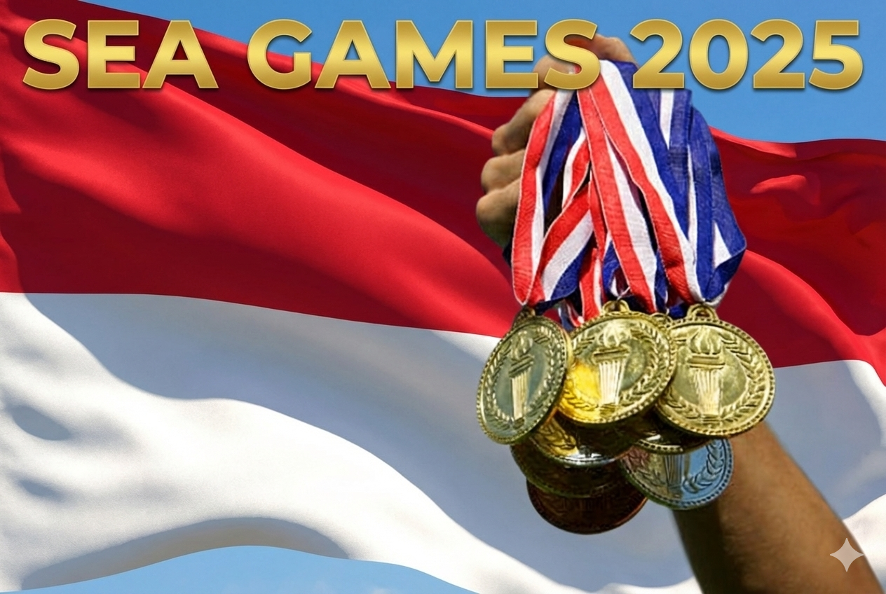 Ilustrasi medali emas SEA Games 2025