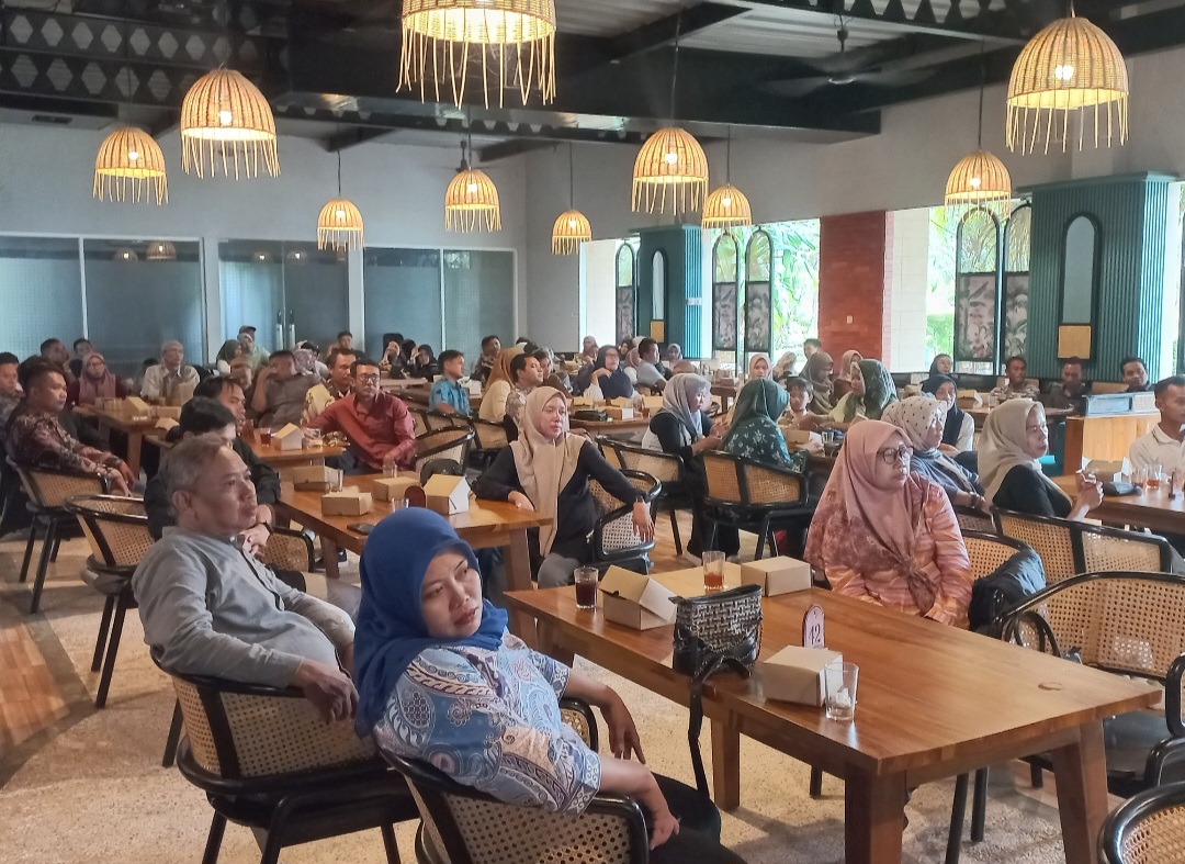 ANTUSIAS: Para peserta mengikuti kegiatan sosialisasi empat pilar MPR RI pada Kamis (18/12).