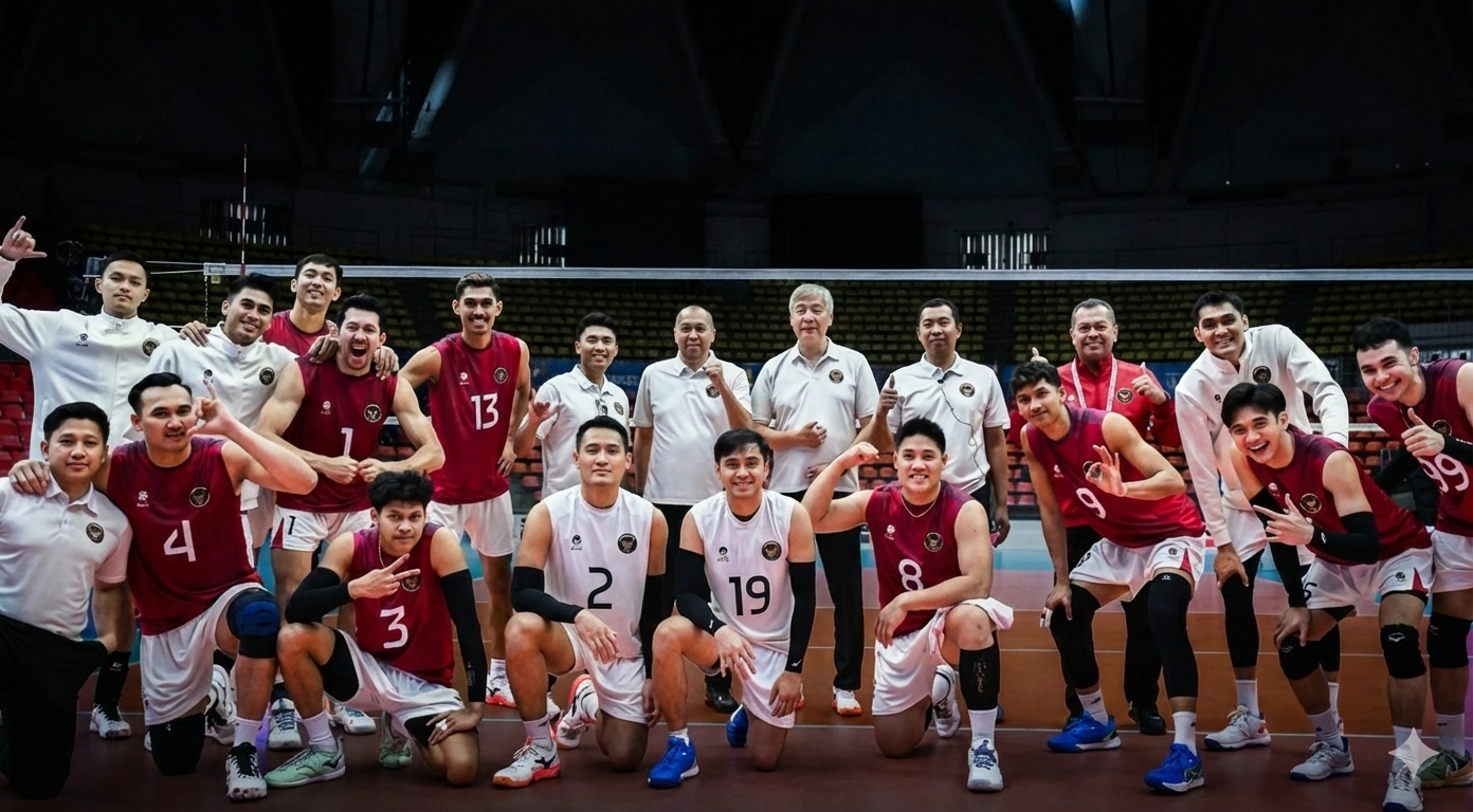 Tinas voli Indonesia pada SEA Games 2025