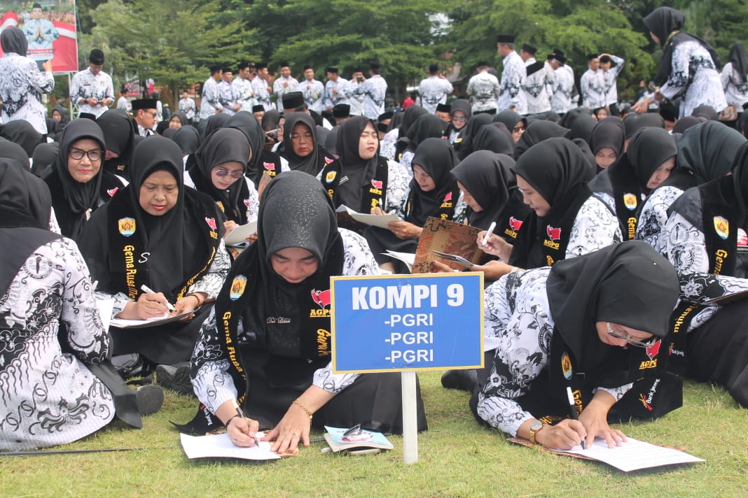 PENDIDIK: Sejumlah tenaga pendidik di Kabupaten Grobogan.