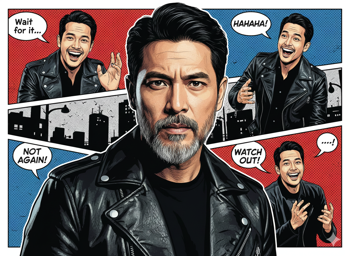 Salah satu contoh Foto Menjadi seperti ilustrasi komik Menggunakan Google Gemini AI