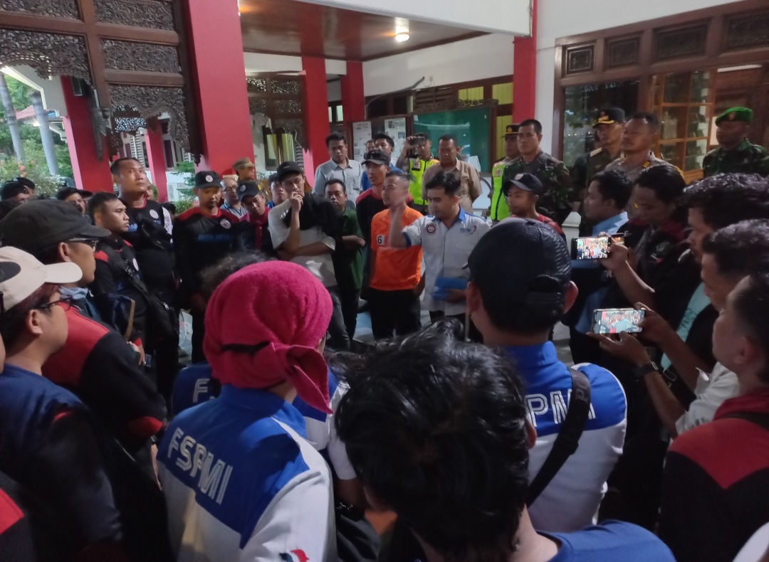 TEKAD BULAT: Buruh tetap ingin adanya realisasi UMSK 2026.