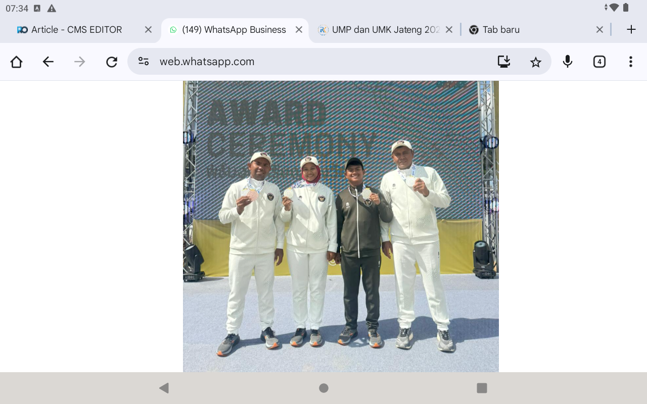 KEREN: Altet woodball Jepara di ajang SEA Games Thailand 2025.