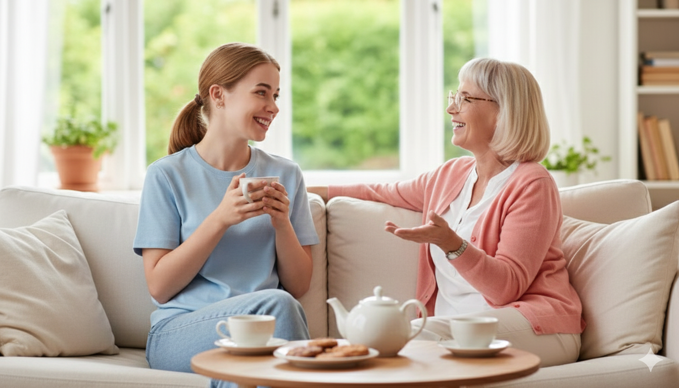 Ilustrasi mertua dan menantu perempuan