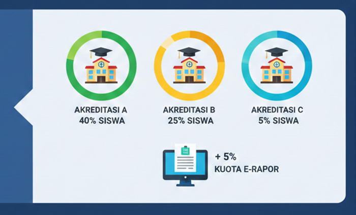 RESMI! Pengumuman Kuota Sekolah SNBP 2026 Hari Ini: Akreditasi A Dapat Jatah 40%, Ada Bonus Kuota Tambahan!