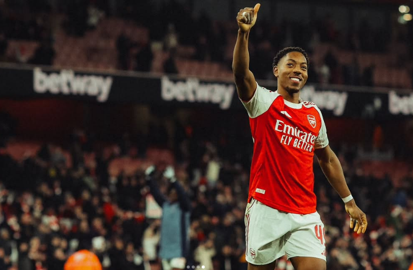 Myles Lewis-Skelly pemain muda Arsenal