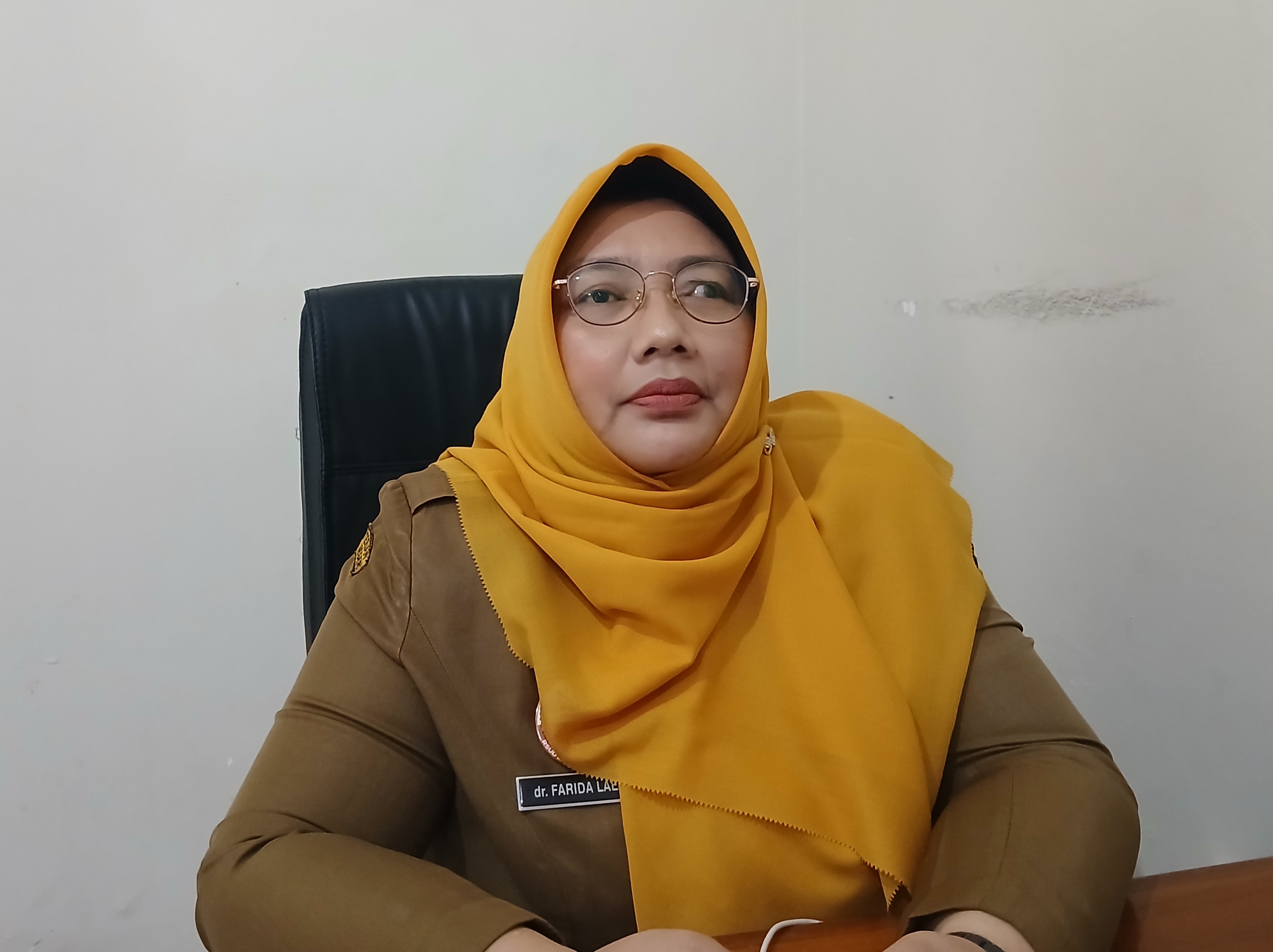 Kepala Bidang Pelayanan RSUD dr. R. Soetijono Blora, dr. Farida Laela