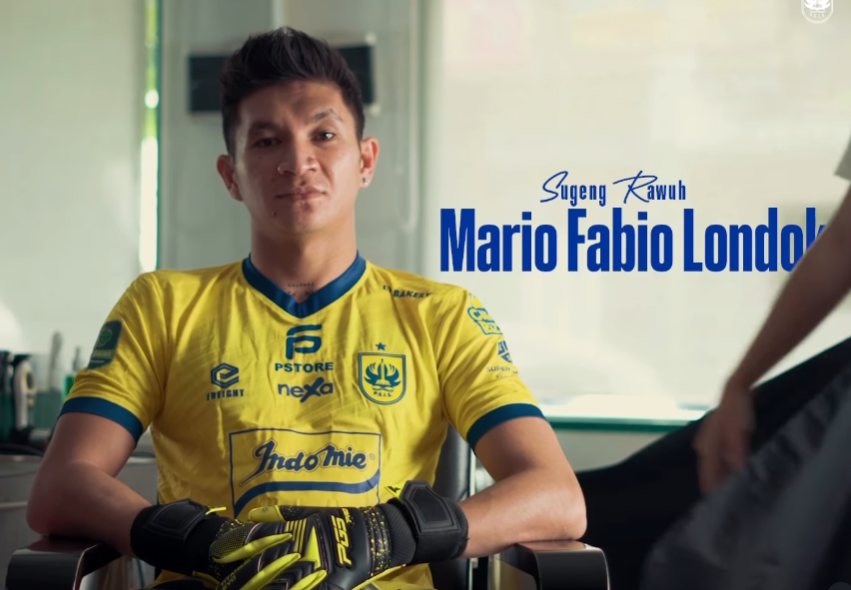 Kiper baru PSIS Semarang, Mario Londok yang ditransfer dari Persela Lamongan